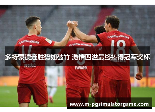 多特蒙德连胜势如破竹 激情四溢最终捧得冠军奖杯