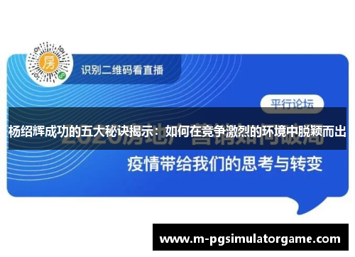 杨绍辉成功的五大秘诀揭示：如何在竞争激烈的环境中脱颖而出