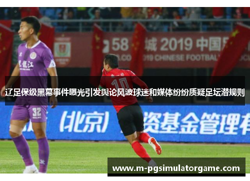 辽足保级黑幕事件曝光引发舆论风波球迷和媒体纷纷质疑足坛潜规则